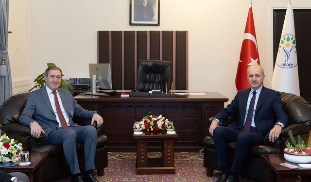 TBMM Başkanı Numan Kurtulmuş, HEDEP'i ziyaret etti