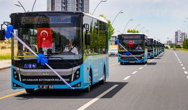 Diyarbakır Büyükşehir 51 yeni otobüs için tarih verdi!