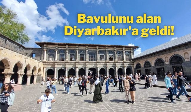 Bavulunu alan Diyarbakır'a geldi! Turist sayısı açıklandı