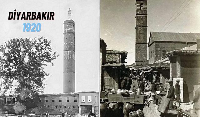 Diyarbakır'da görenleri 100 yıl öncesine götürecek görüntüler!