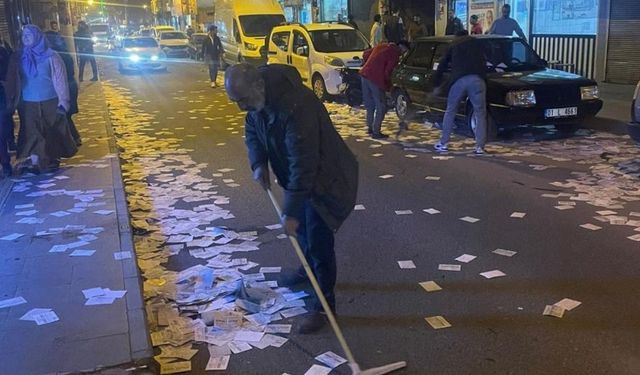 Diyarbakır’da muhtarın ilk icraatı cadde temizliği oldu