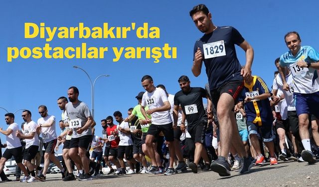 Diyarbakır'da postacılar yarıştı! Birinci değişmedi