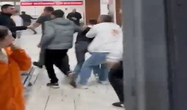 Diyarbakır’da sokakta başlayan kavga acilde devam etti