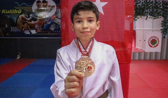Diyarbakırlı minik şampiyon oldu, milli takıma seçildi