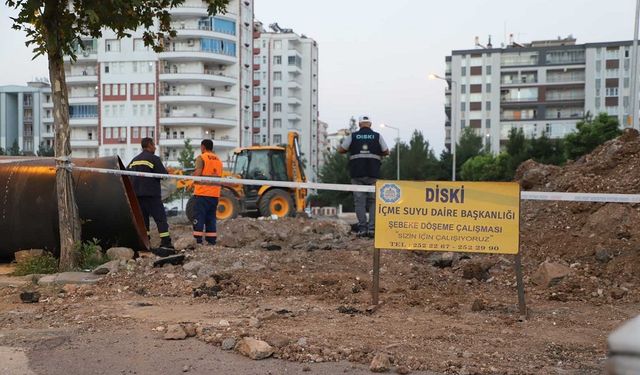 Diyarbakır’daki içme suyu çalışması tamamlandı