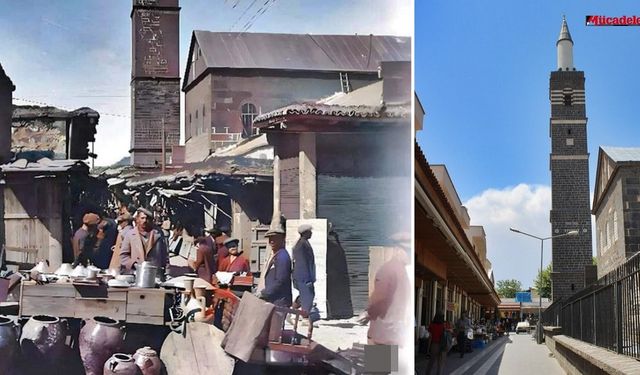Yer Diyarbakır! Aynı karede 94 yıllık değişim
