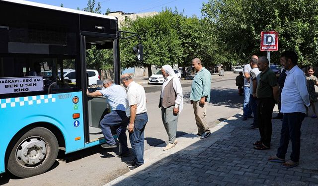 Diyarbakır TOKİ konutlarında otobüs sayısı arttırıldı!