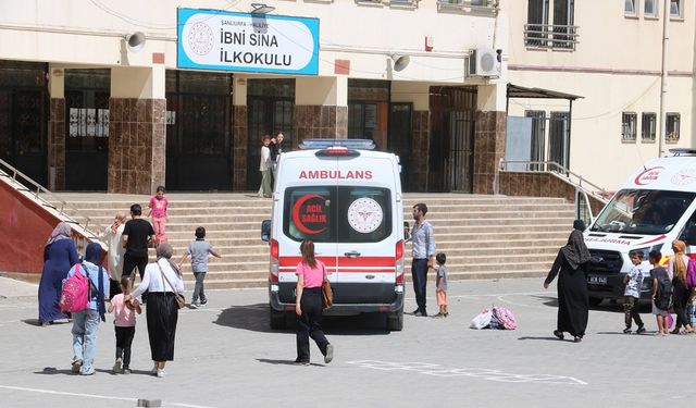 Urfa'da 15 öğrenci pastadan zehirlendi!