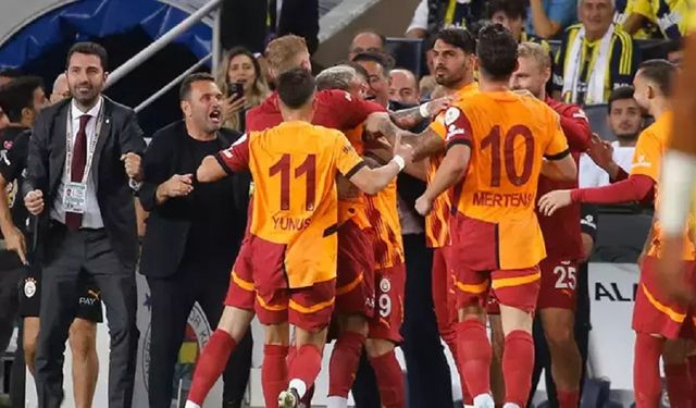 Galatasaray, derbide 3 puanı 3 golle aldı!