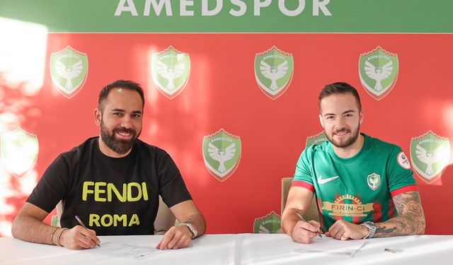 Galatasaray’da yetişti! Amedspor’a imzayı attı!