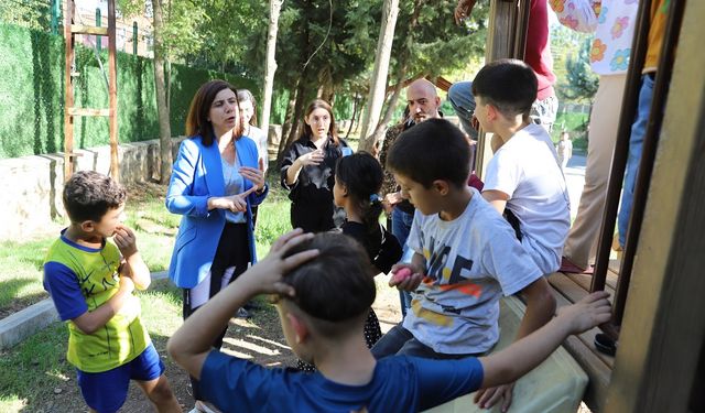 Diyarbakır Eş Başkanı Bucak’tan Surlu çocuklara park müjdesi