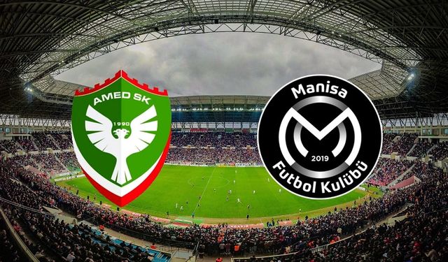 Amedspor Manisa FK maçı nerede yayınlanacak?