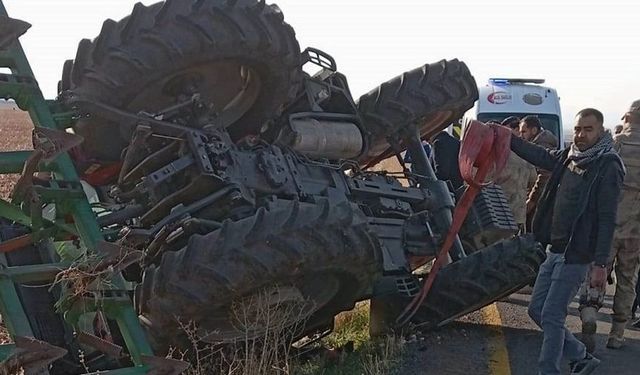 Diyarbakır’da feci kaza! Traktörün altında kalarak can verdi