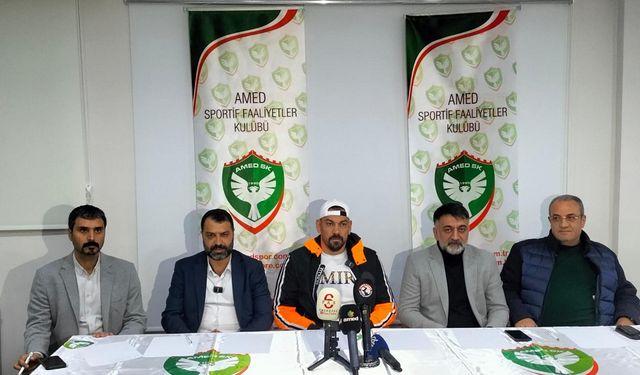 Amedspor TD Servet Çetin: “Saha almakta problem yaşıyoruz!”