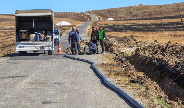 Diyarbakır’da 8 ayda 79 bin metre yeni içme suyu hattı döşendi