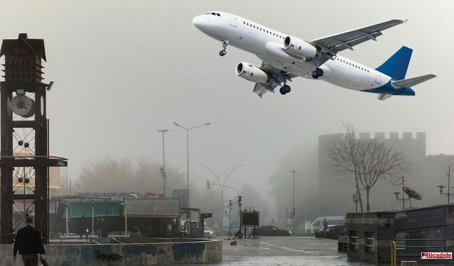 Diyarbakır’da hava ulaşımı kapandı: Uçak seferleri iptal