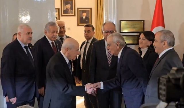 DEM Parti - Devlet Bahçeli görüşmesi sona erdi: Umutluyuz