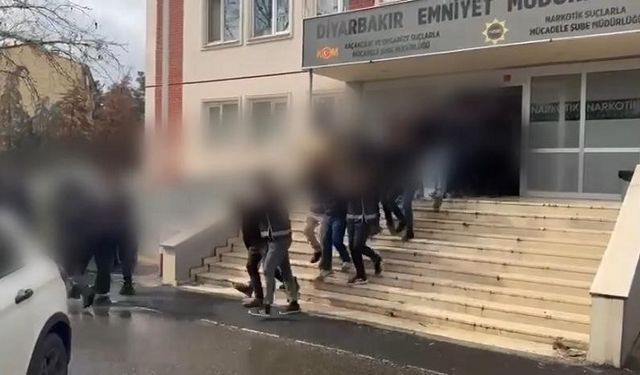Diyarbakır’da haklarında kesin hapis cezası olan 120 kişi yakalandı