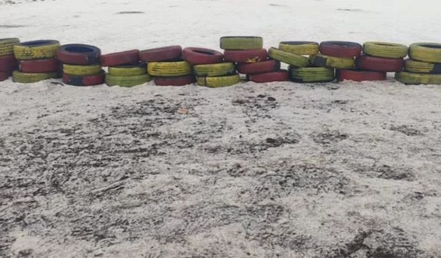 Diyarbakır merkeze yakın olan o yer beyaza büründü!