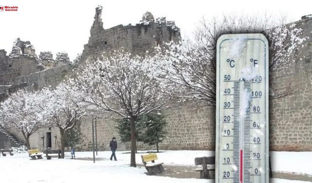 Diyarbakır Batman Mardin Şırnak'a kar geliyor: İşte tarihi...