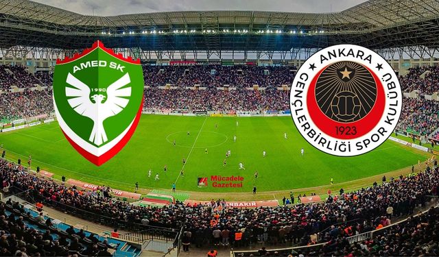 Amedspor’un Gençler travması: En farklı yenildiği iki maç Gençlerbirliği’nden!