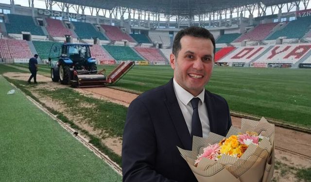 Diyarbakır’a yeni atandı: İlk işi stadyum oldu!