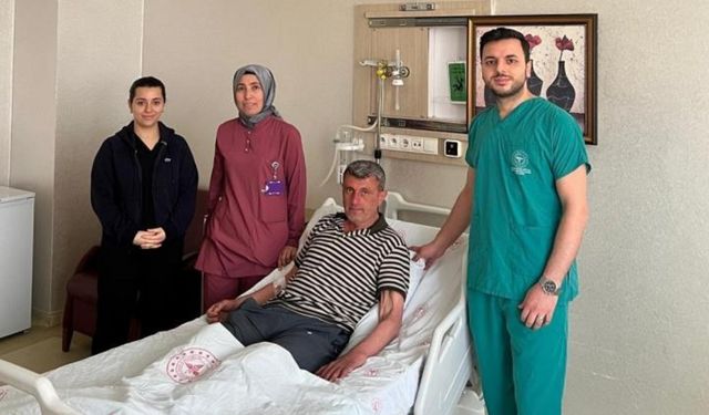 Diyarbakır’da ilk kez yapıldı: Böbrek hastası Supin PCL ile kurtuldu