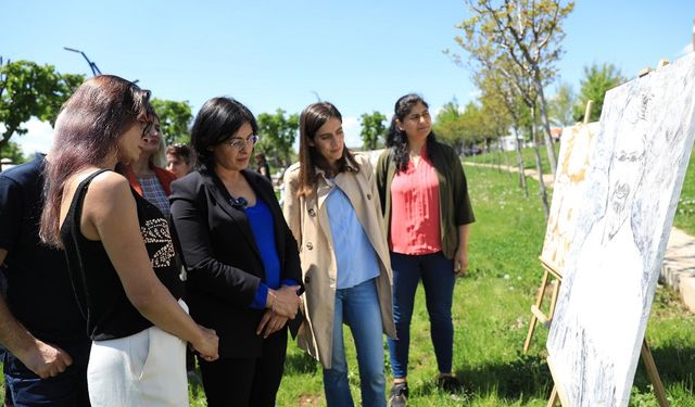 Diyarbakır’da atık malzemelerden atölye yapılmıştı: Sergisi açıldı!