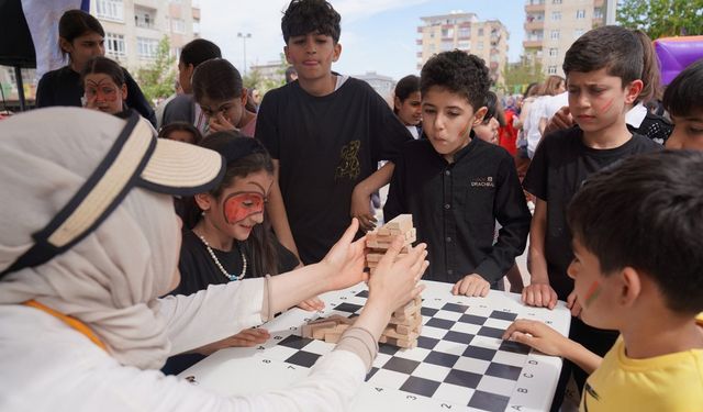 Diyarbakır’da çocuklar bu festivalde çok eğlendi