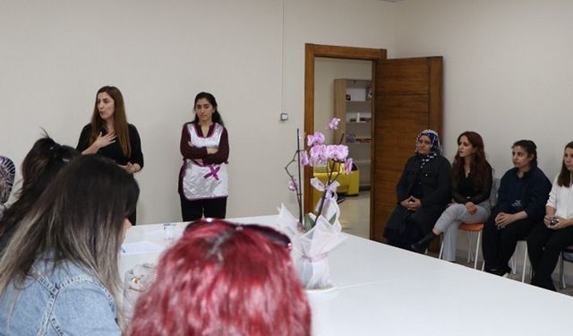 Diyarbakır’da meme kanseri farkındalık atölyesi düzenledi