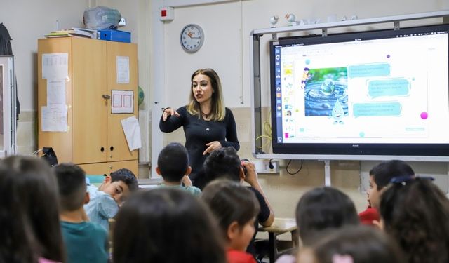 Diyarbakır’da minikler gelecek için ‘Su Elçisi’ oluyor