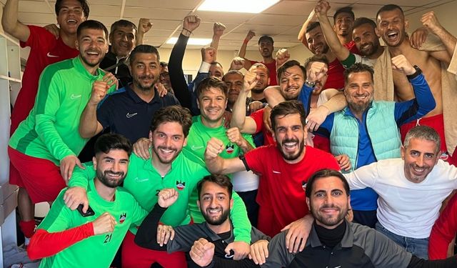 Diyarbekirspor 10 kişi kaldı: İlk deplasman galibiyetini aldı!