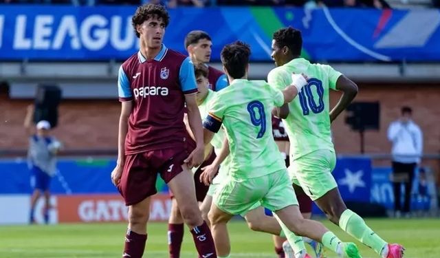 Trabzonspor U19, Barcelona U19'a 4-1 mağlup oldu!
