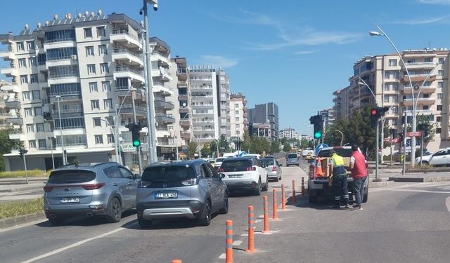 Çalışma bitti: Diyarbakır’da trafik daha akıcı olacak!