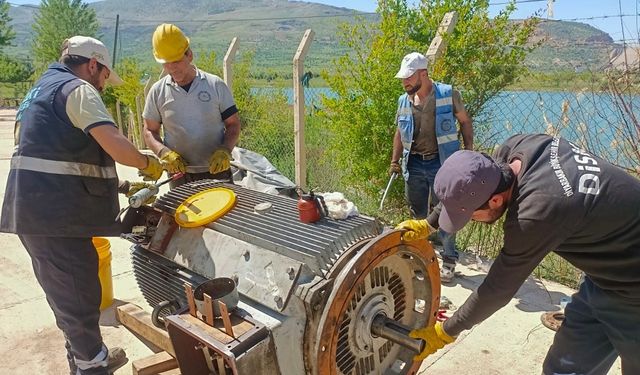 Diyarbakır Büyükşehir’den Ergani’nin su akışına müdahale