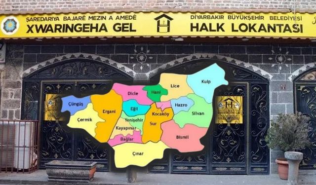 Diyarbakır’da Halk Lokantası’nın açılacağı ilçeler belli oldu!