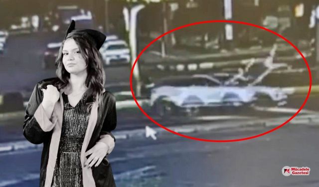 Diyarbakır'da Kübra Sofuoğlu’nun öldüğü kaza kamerada!