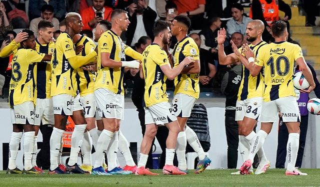 Fenerbahçe 3 puanı 4 golle aldı