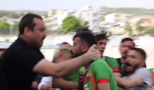 Şırnak’ta polis futbolcuya kafa attı: Valilikten açıklama!