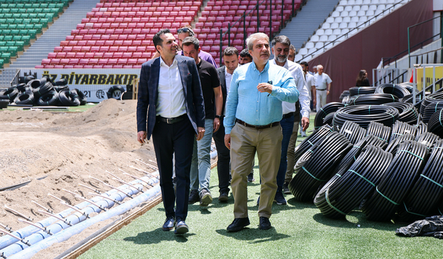 Amedspor Diyarbakır Stadyumu’na gitti: Cenk Öztekin’le görüştü