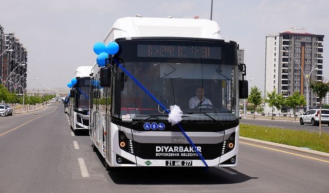 Diyarbakır’a yeni otobüs hattı: 6 araç hizmet verecek