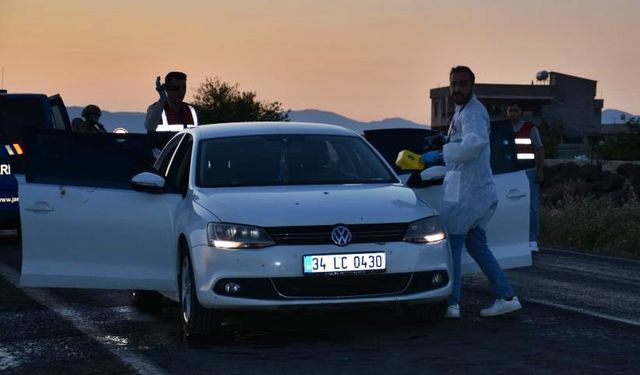 Siverek'te bir otomobil tarandı: 1 kişi öldü