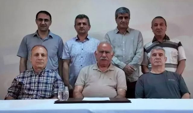 Abdullah Öcalan'ın yanındakiler kimdir? İşte isimleri
