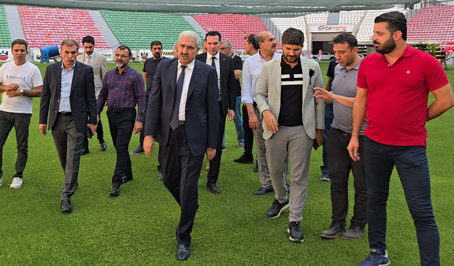 AK Parti’den Diyarbakır Stadyumu’nda inceleme: "Başarılar diliyoruz"