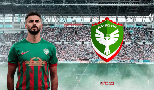 Dünya evine girdi Amedspor kampına katıldı: İşte o isim