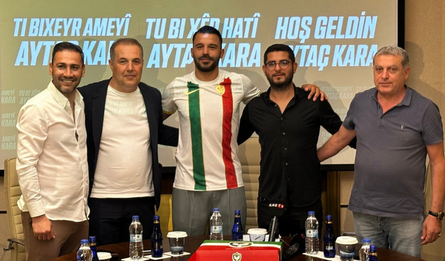 Aytaç Kara resmen Amedspor'da: İşte ilk açıklaması