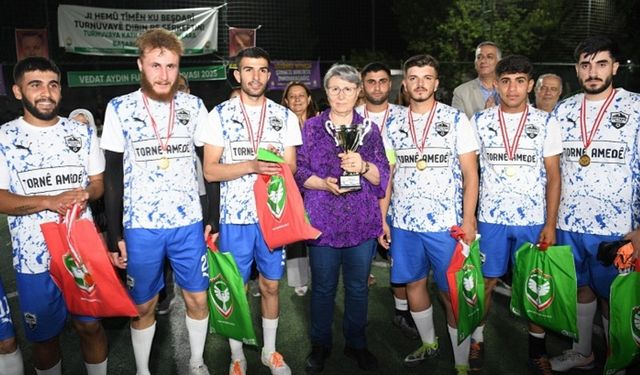 Diyarbakır’da Vedat Aydın Turnuvası’nda final: Şampiyon belli oldu