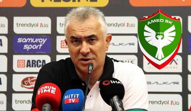 Amedspor hocasında Çorum FK mağlubiyeti açıklaması!