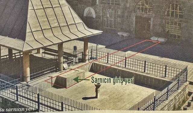 Diyarbakır Ulu Cami'deki su sarnıcı ortaya çıktı!