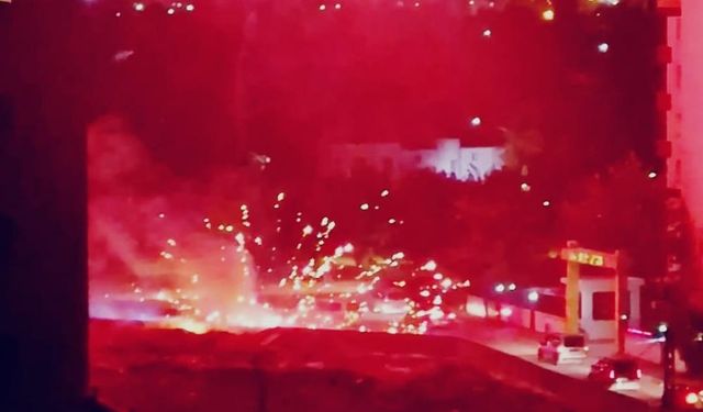 Diyarbakır’da havai fişek paniği: Düğüncüler söndürdü